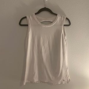 Kate spade ♠️ white tank tee with bow keyhole back